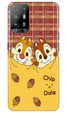 Chip n Dale Mobile Back Case for Oppo A94 (Design - 302)
