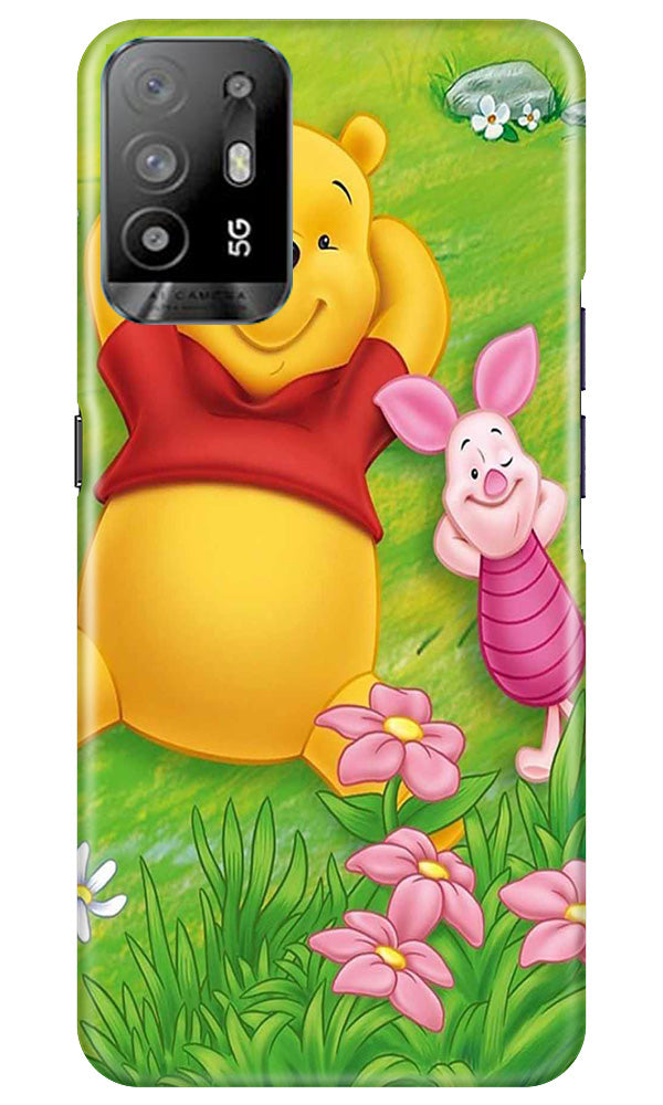 Winnie The Pooh Mobile Back Case for Oppo A94 (Design - 308)