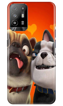Dog Puppy Mobile Back Case for Oppo A94 (Design - 310)