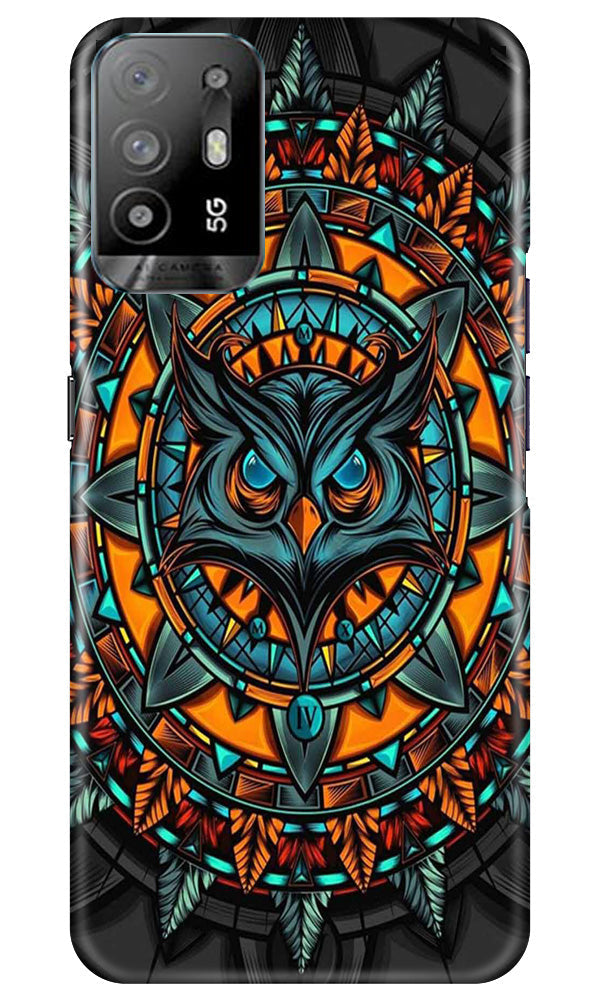 Owl Mobile Back Case for Oppo A94 (Design - 319)