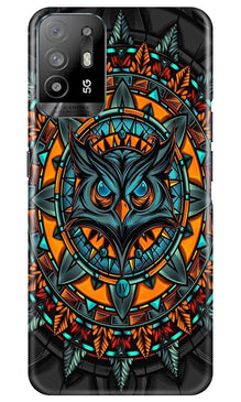 Owl Mobile Back Case for Oppo A94 (Design - 319)
