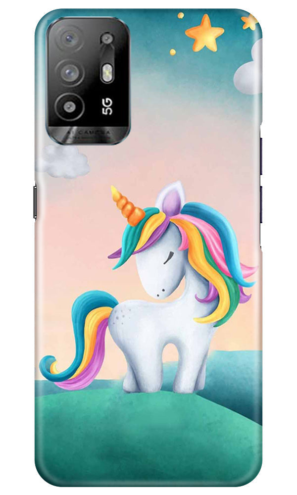 Unicorn Mobile Back Case for Oppo A94 (Design - 325)