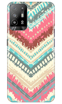Pattern Mobile Back Case for Oppo A94 (Design - 327)