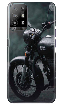 Royal Enfield Mobile Back Case for Oppo A94 (Design - 339)