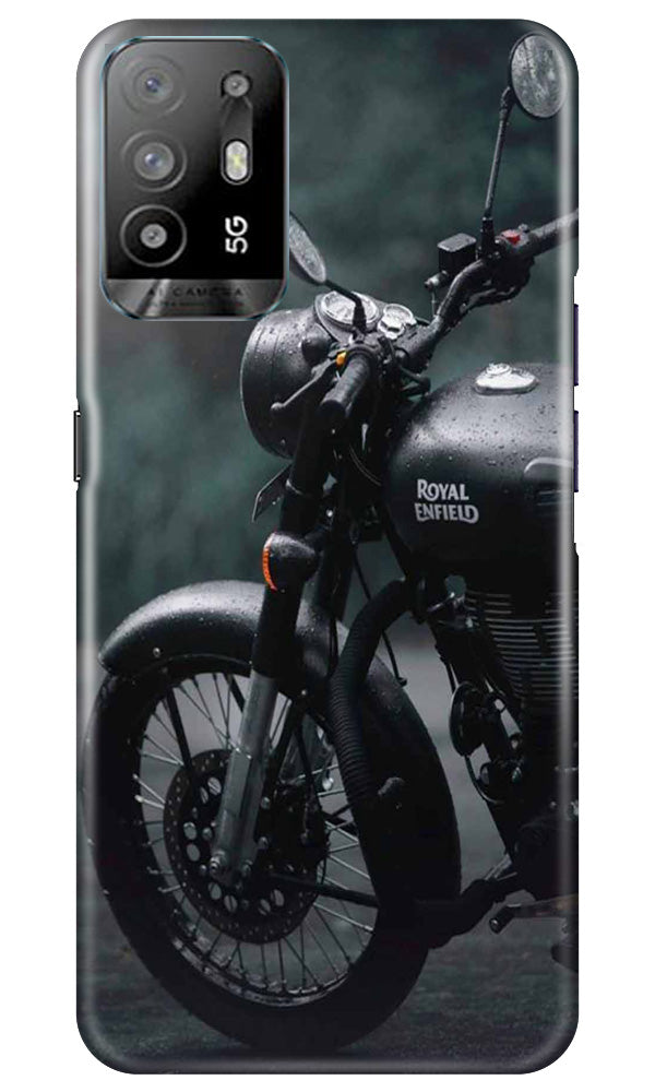 Royal Enfield Mobile Back Case for Oppo A94 (Design - 339)