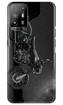Royal Enfield Mobile Back Case for Oppo A94 (Design - 340)