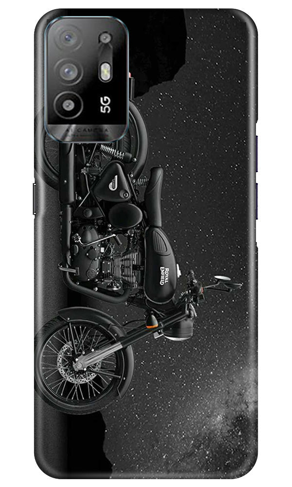 Royal Enfield Mobile Back Case for Oppo A94 (Design - 340)