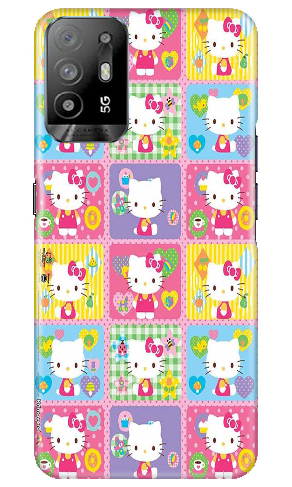 Kitty Mobile Back Case for Oppo A94 (Design - 357)