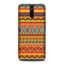 Zigzag line pattern Case for Oppo F11 Pro