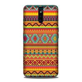 Zigzag line pattern Case for Oppo F11 Pro
