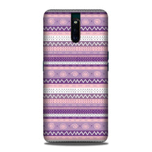 Zigzag line pattern3 Case for Oppo F11 Pro