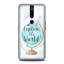 Explore the World Mobile Back Case for Oppo F11 Pro (Design - 207)