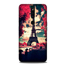 Eiffel Tower Mobile Back Case for Oppo F11 Pro (Design - 212)