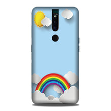 Rainbow Mobile Back Case for Oppo F11 Pro (Design - 225)