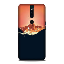 Mountains Mobile Back Case for Oppo F11 Pro (Design - 227)