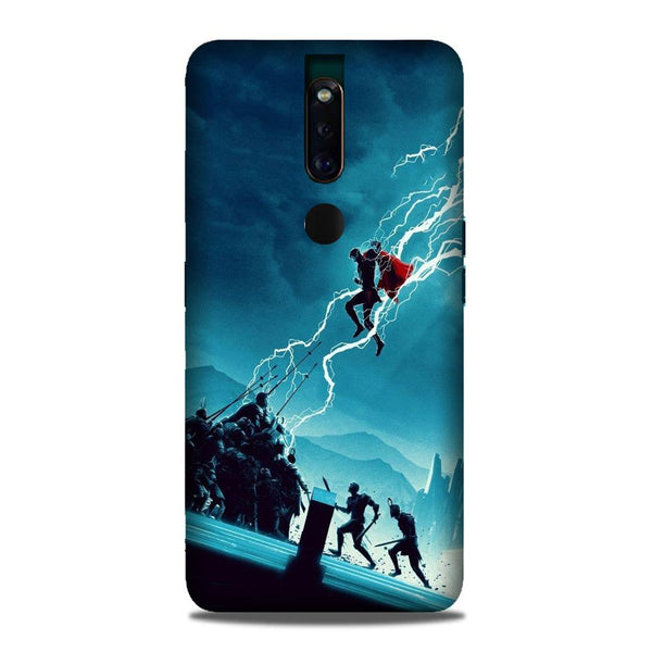 Thor Avengers Case for Oppo F11 Pro (Design No. 243)