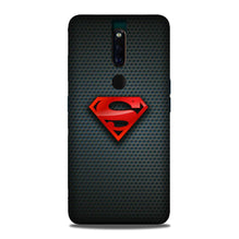 Superman Mobile Back Case for Oppo F11 Pro (Design - 247)