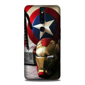Ironman Captain America Case for Oppo F11 Pro (Design No. 254)