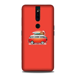 Travel Bus Case for Oppo F11 Pro (Design No. 258)
