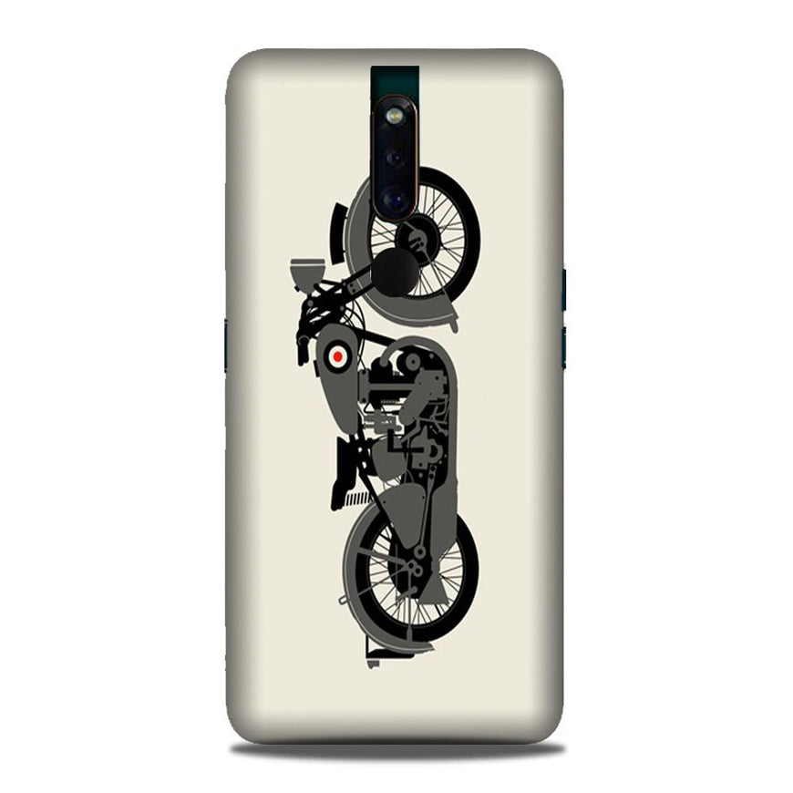 MotorCycle Case for Oppo F11 Pro (Design No. 259)