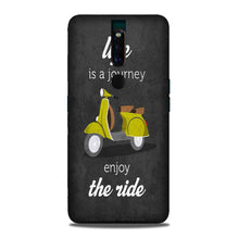 Life is a Journey Mobile Back Case for Oppo F11 Pro (Design - 261)