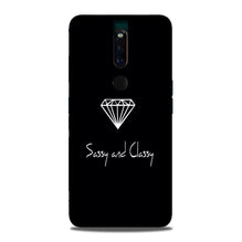 Sassy and Classy Mobile Back Case for Oppo F11 Pro (Design - 264)
