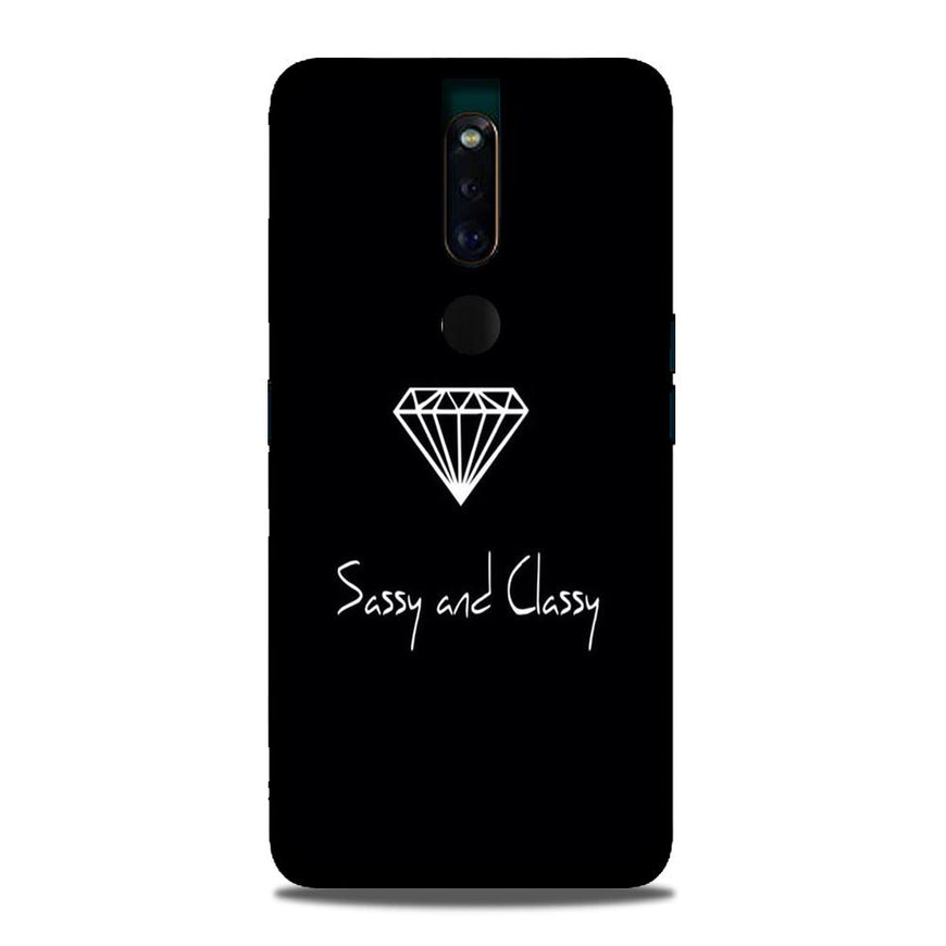 Sassy and Classy Case for Oppo F11 Pro (Design No. 264)