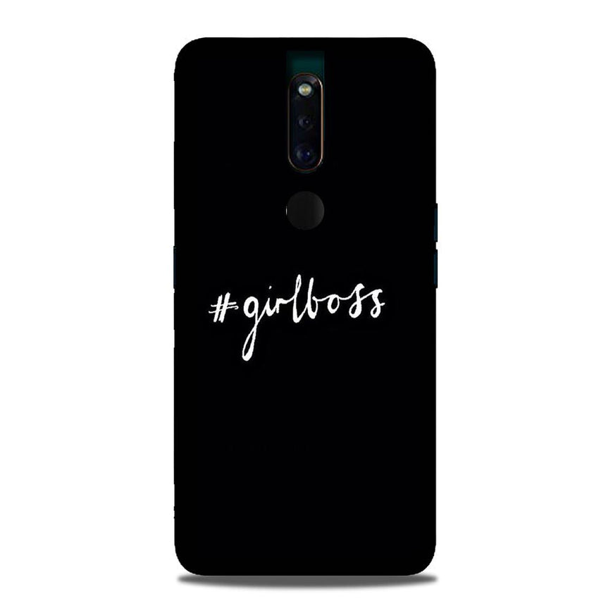 #GirlBoss Case for Oppo F11 Pro (Design No. 266)