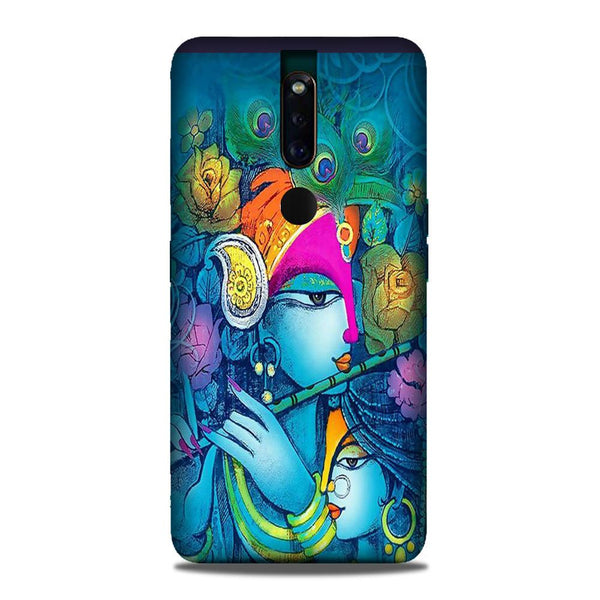 Radha Krishna Case for Oppo F11 Pro (Design No. 288)