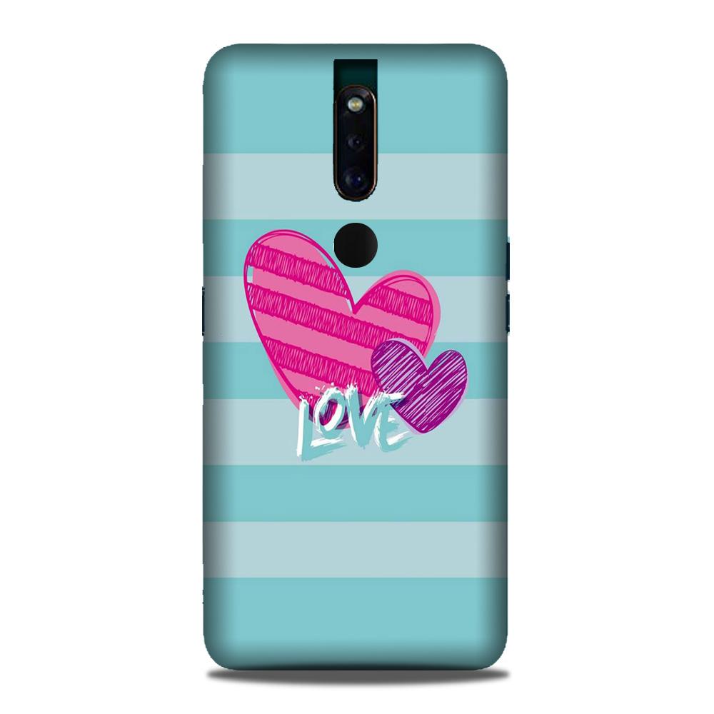 Love Case for Oppo F11 Pro (Design No. 299)