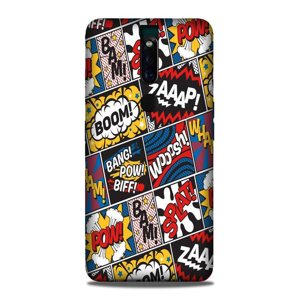 Boom Mobile Back Case for Oppo F11 Pro  (Design - 302)