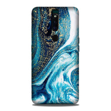 Marble Texture Mobile Back Case for Oppo F11 Pro  (Design - 308)