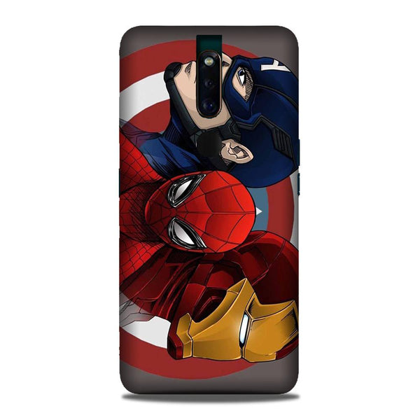 Superhero Mobile Back Case for Oppo F11 Pro  (Design - 311)