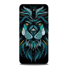 Lion Mobile Back Case for Oppo F11 Pro  (Design - 314)