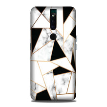 Marble Texture Mobile Back Case for Oppo F11 Pro  (Design - 322)