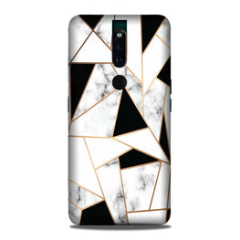 Marble Texture Mobile Back Case for Oppo F11 Pro(Design - 322)
