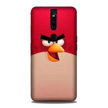 Angry Bird Red Mobile Back Case for Oppo F11 Pro  (Design - 325)