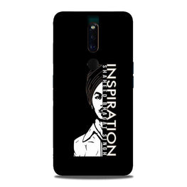Bhagat Singh Mobile Back Case for Oppo F11 Pro(Design - 329)