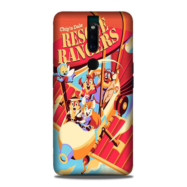 Rescue Rangers Mobile Back Case for Oppo F11 Pro  (Design - 341)