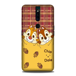 Chip n Dale Mobile Back Case for Oppo F11 Pro(Design - 342)