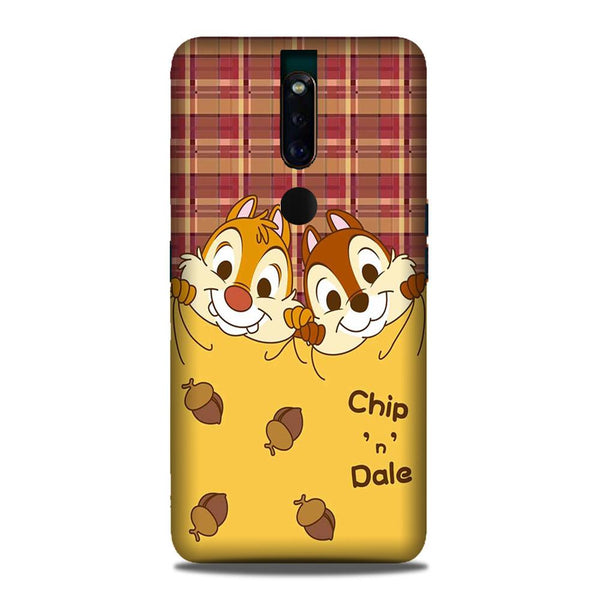 Chip n Dale Mobile Back Case for Oppo F11 Pro  (Design - 342)