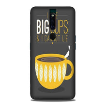 Big Cups Coffee Mobile Back Case for Oppo F11 Pro  (Design - 352)