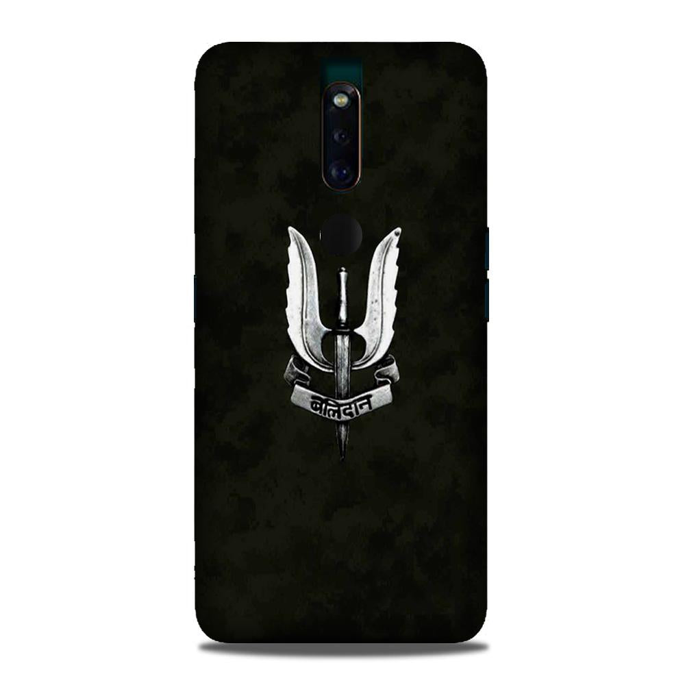 Balidaan Mobile Back Case for Oppo F11 Pro  (Design - 355)
