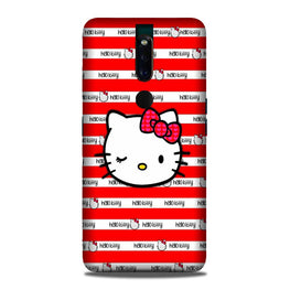 Hello Kitty Mobile Back Case for Oppo F11 Pro(Design - 364)