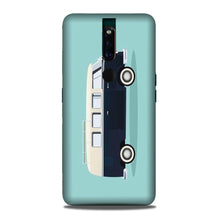 Travel Bus Mobile Back Case for Oppo F11 Pro  (Design - 379)