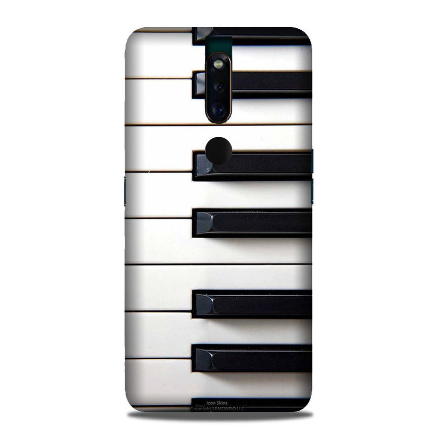 Piano Mobile Back Case for Oppo F11 Pro  (Design - 387)