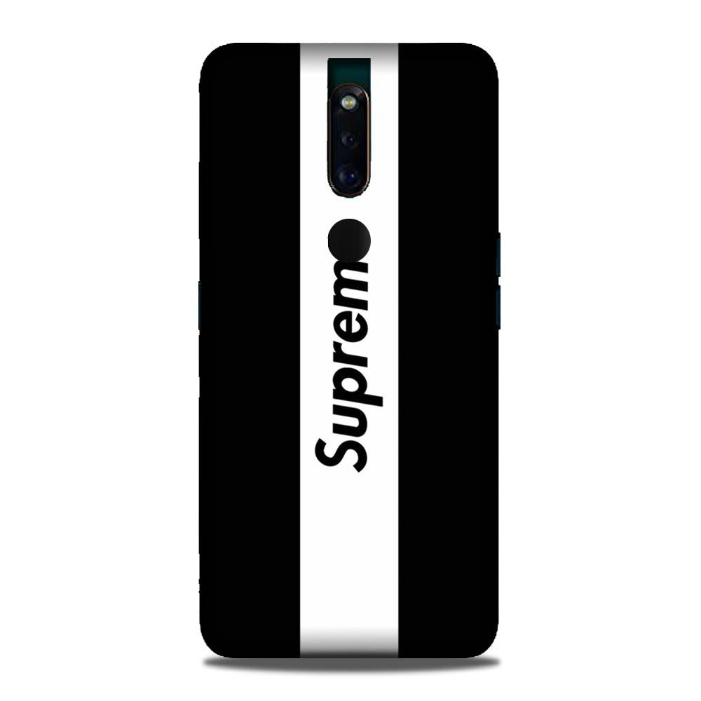 Supreme Mobile Back Case for Oppo F11 Pro  (Design - 388)