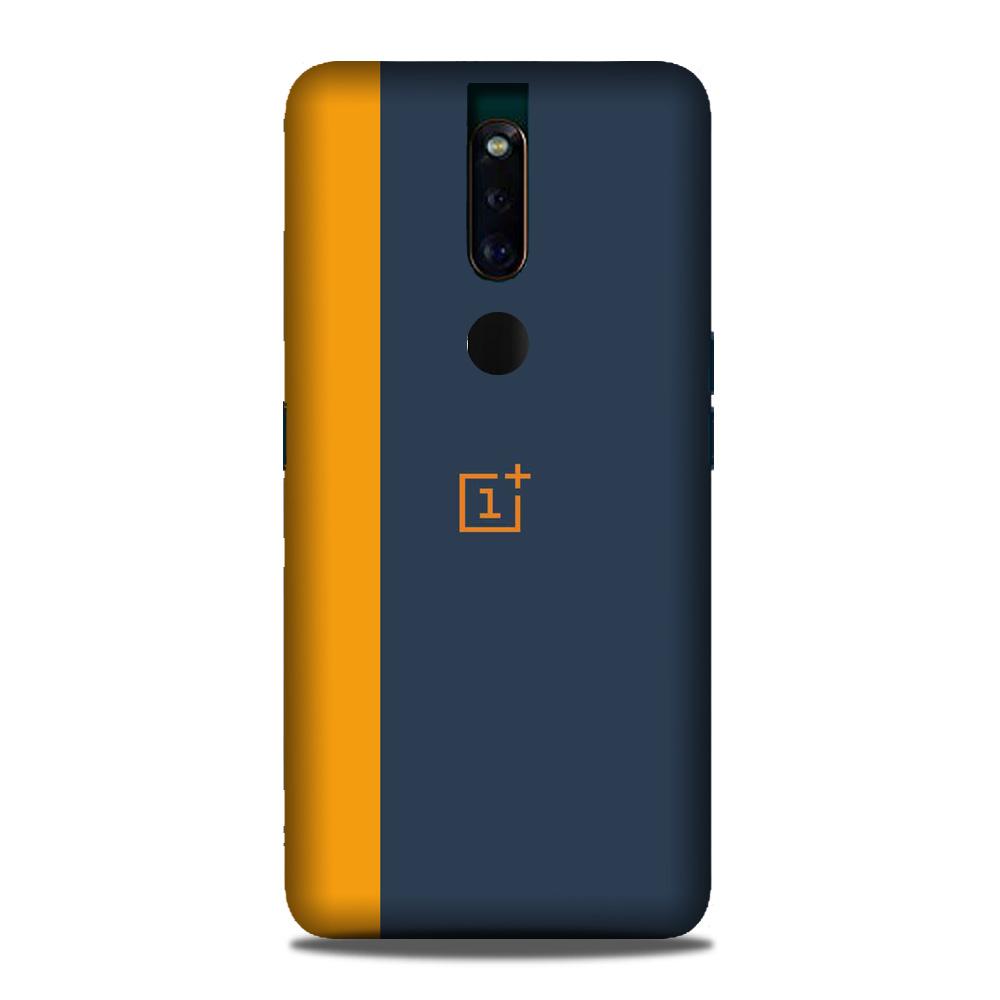 Oneplus Logo Mobile Back Case for Oppo F11 Pro  (Design - 395)