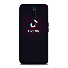 Tiktok Mobile Back Case for Oppo F11 Pro(Design - 396)