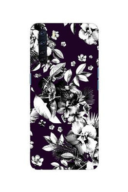 white flowers Case for Oppo F15